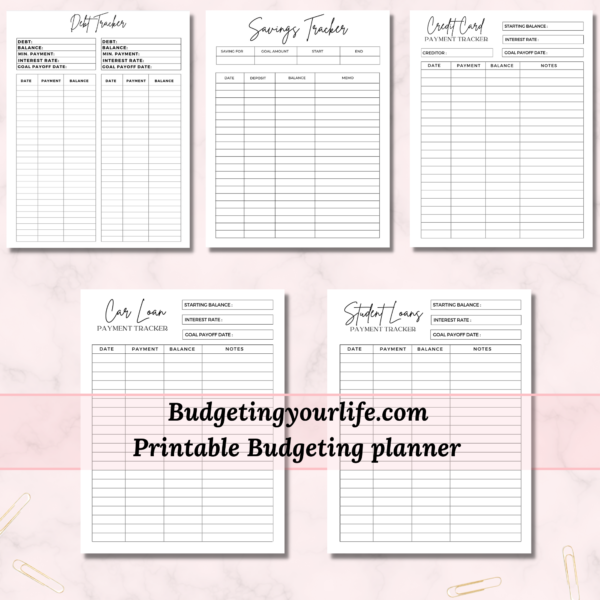 Printable Budget Planner - Image 2