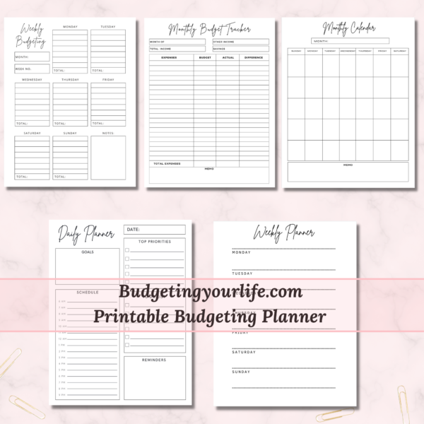 Printable Budget Planner - Image 3