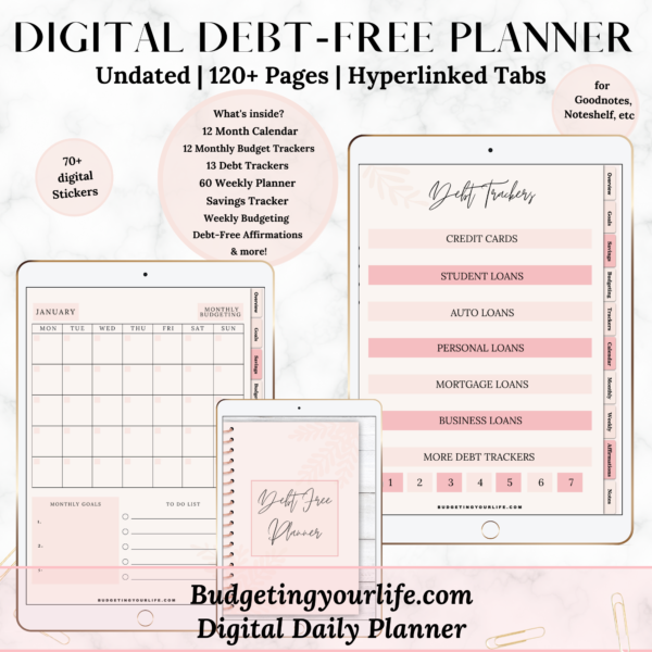 Digital Debt-Free Planner